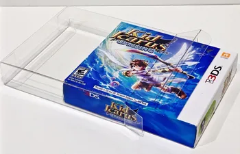 1 Dėžutės apsaugos VAIKAS IKARO SUKILIMO Nintendo 3DS NTSC skaidraus Plastiko Atveju