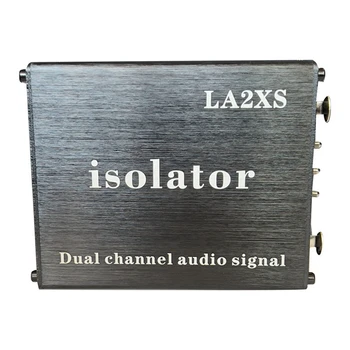 1Pcs Garso Signalo Izoliatoriai Pašalina Esamą Triukšmo Dual-Channel 6.5 XLR Maišytuvas Garso Izoliavimo LA2XS
