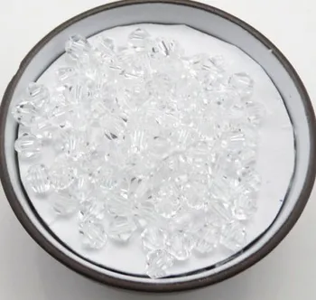 500Pcs Bicone Briaunotas Stiklo Karoliukai Pakabukai 4mm Juoda Balta jh8 Spalvos Sumaišyti Papuošalai Priėmimo Amatų sumaišykite kristalų Karoliukais