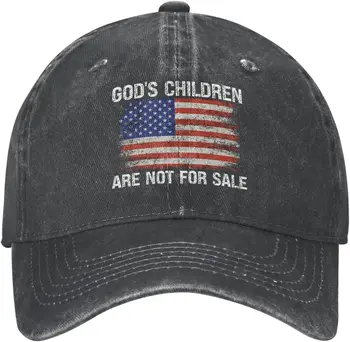 Dievo Vaikai yra Ne Pardavimui Skrybėlę Sunkvežimio vairuotojas Hat Moterų Juokingas Akių Bžūp Vasarą