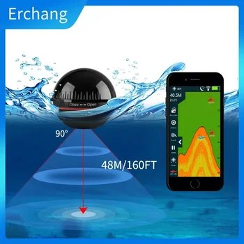 Erchang XA02 Nešiojamų Sonar Fish Finder 