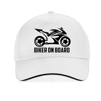 Karšto Kūrybos DVIRATININKAS LAIVE vyrai skrybėlę Animacinių filmų Motociklų lenktynių beisbolo kepuraitę Unisex lauke saulė Snapback skrybėlės gorras