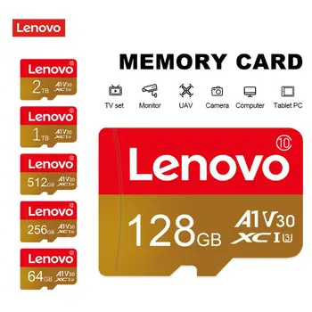 Lenovo Didelės Spartos Micro TF/SD Kortelę 1 TB 10 Klasė A2 Atminties Kortele 128 GB 