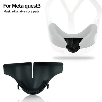 Meta Quest3 Reguliuojamas Nosies Pagalvėlės Blackout Kovos su prakaitu Šilumos Išsklaidymo Silikono Blackout Nosis Pad VR Priedai