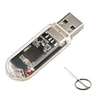 Mini USB Dongle Udisk už P4 9.0 Sistema Krekingo Serialai Uosto ESP32 USB Adapteris ESP32 Wifi Modulius QXNF