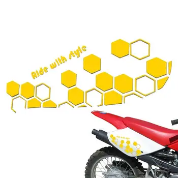 Motociklo Korio Šviesą Atspindintys Lipdukai Transporto Nuoma Lipdukai, Juokinga Tikslumo Pjovimo Automobilio Išorės Dekoro Lipduko Šešiakampe