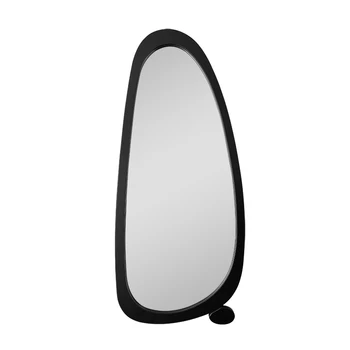 Prancūzijos viso kūno veidrodis, nereguliarus padažu, grindų iki lubų sienos veidrodis, šviesos prabanga montavimo veidrodis