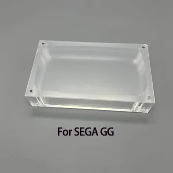 Skaidrus Saugojimo Magnetiniame Akrilo lange, Sega Game Gear GG Žaidimų Konsolės Dangtelį Shell Lauke Stendas žaidimas Priedai