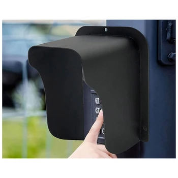 Skambinti Lietaus Nustatyti Metalo Doorbell Protector Cover Klaviatūra Dangtis, Suderinamas Su Dauguma Video Doorbell