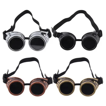 Steampunk Motociklas akinius retro jojimo apsauginiai akiniai ir akiniai nuo saulės Gotikos Stiliaus Vairuotojo Akiniai Apsauginiai Stiklai CosplayDecorations