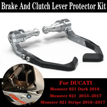 Už Ducati Monster 821 / 821 Tamsiai / 821 Juostele / 2013-2017 M. Stabdžių ir Sankabos Svirties Protector Komplektas