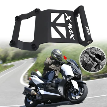 Už Yamaha XMAX 300 X-MAX300 XMAX300 2023 Motociklo priekinio, galinio Stiklo Navigacijos Laikiklis Mobilusis Telefonas, GPS Navigacija, Laikiklis