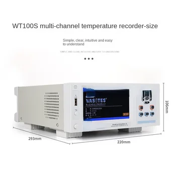 WT100S-8 Multi-Kanalo Temperatūros Nustatymo Priemonė 8-64-Taip, Termometras, Temperatūros Diktofonas