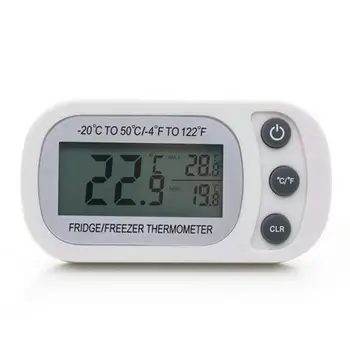 Šaldytuvas Skaitmeninis Termometras Šaldytuvo Termometras su Lcd Ekranu Max/min Celsijaus, Farenheito Konversijos Virtuvės Restoranai